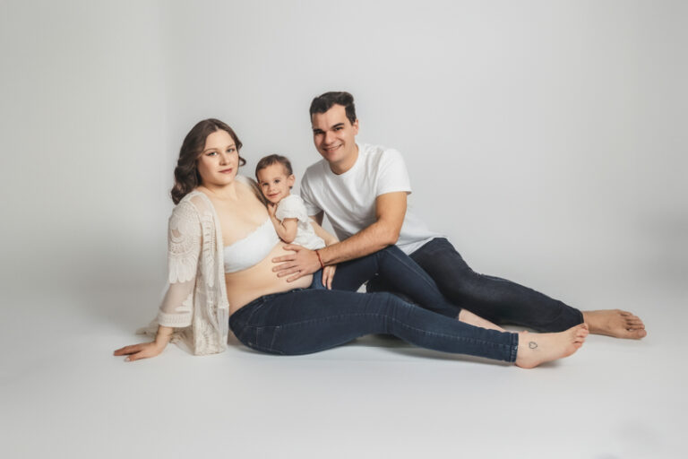fotos embarazo familia